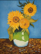 Sunflowers a la Van Gogh 2023 sm